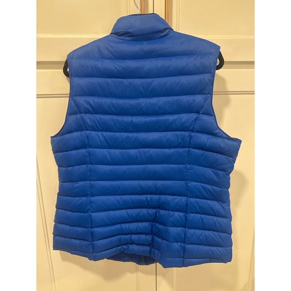 Pendleton Puffer Vest Full Zip Blue Down Feather Quilted Insulated Gilet XL - Picture 4 of 6